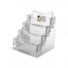 명함꽂이(아이홀더/투명)4단