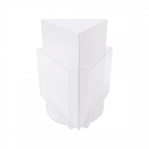 카탈로그꽂이A4(회전형/3면/흰색)_4753