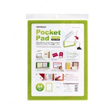 포켓패드(연두) A4 8833